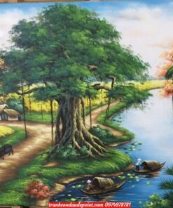 tranh phong cảnh đồng quê