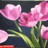 tranh hoa tulip